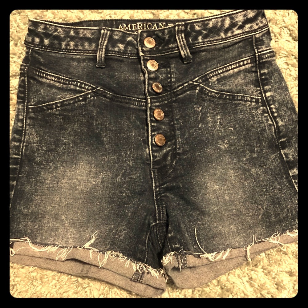 American Eagle High Waisted Super Stretch Shorts